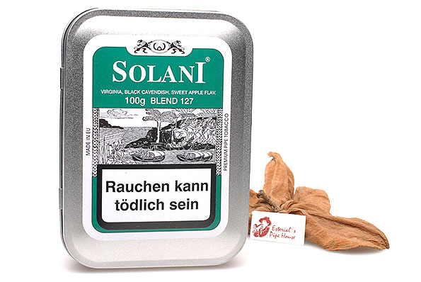 Solani Grün Blend 127 Pfeifentabak 100g Dose Solani Grün Blend 127 Pfeifentabak 100g Dose